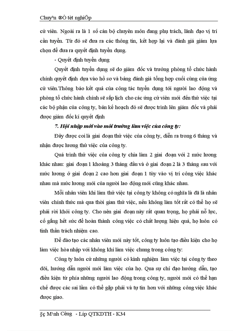 image for page Công tác tuyển dụng lao động tại Công ty TNHH Nhà nước một thành viên Cơ điện Trần Phú 1