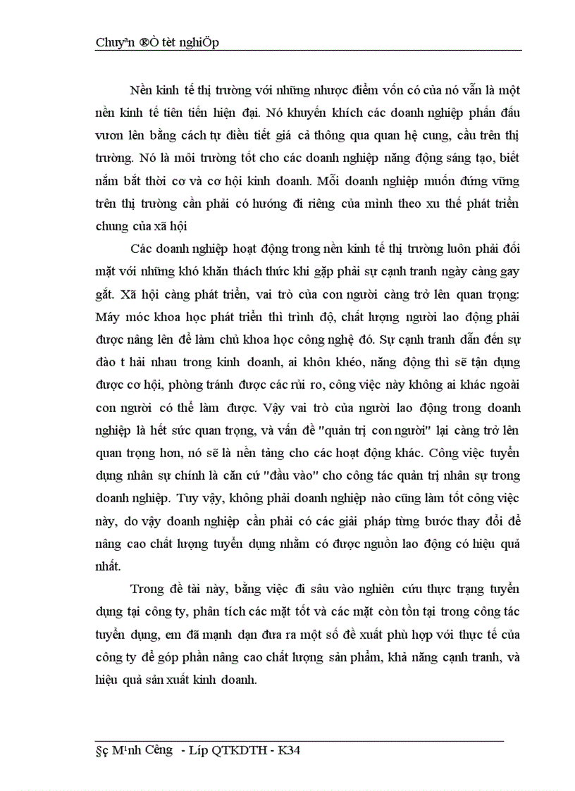 image for page Công tác tuyển dụng lao động tại Công ty TNHH Nhà nước một thành viên Cơ điện Trần Phú 1