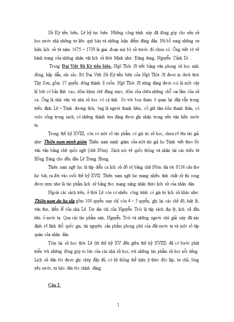 image for page BÀI ĐIỀU KIỆN LỊCH SỬ SỬ HỌC