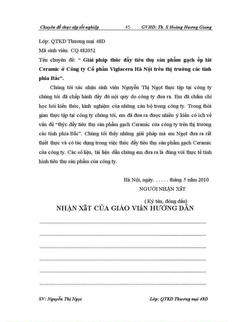 image for page Giải pháp thúc đẩy hoạt động tiêu thụ sản phẩm gạch ốp lát Ceramic ở Công ty Cổ phần Viglacera Hà Nội trên thị trường các tỉnh phía Bắc