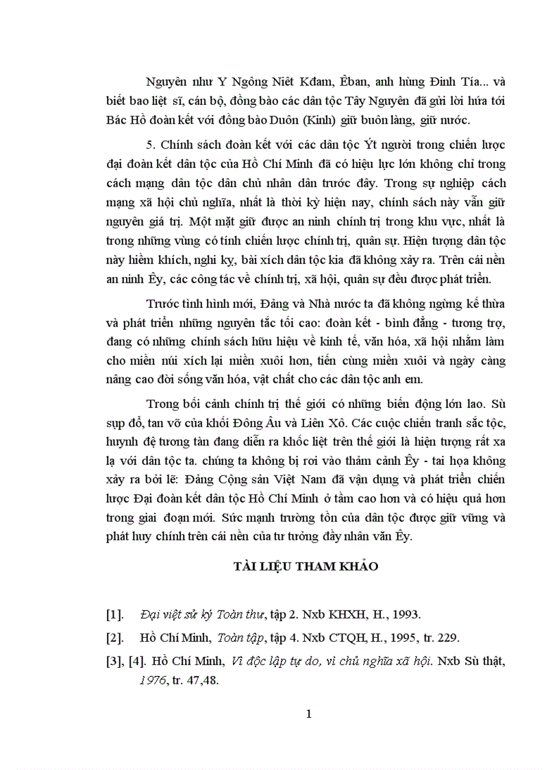 image for page chính sách đoàn kết với dân tộc ít người trong chiến lược đại đoàn kết hồ chí minh