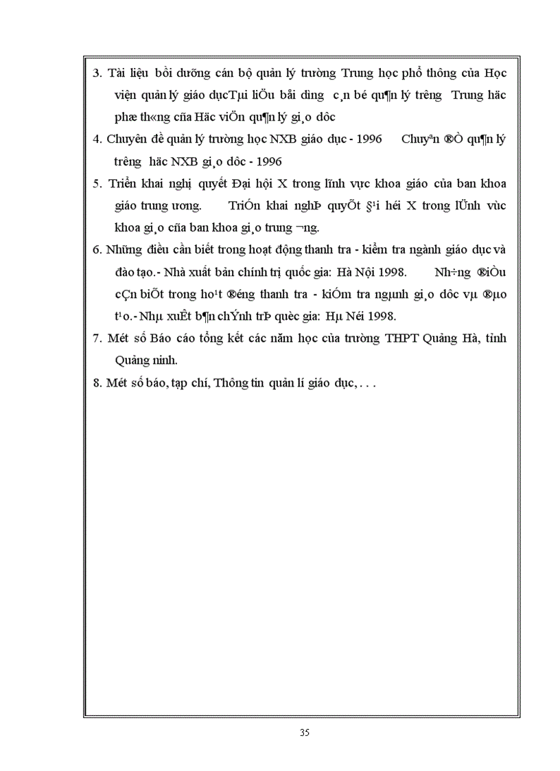 image for page Một số biện pháp quản lí nhằm nâng cao chất lượng và hiệu quả quá trình dạy học ở trường trung học phổ thông
