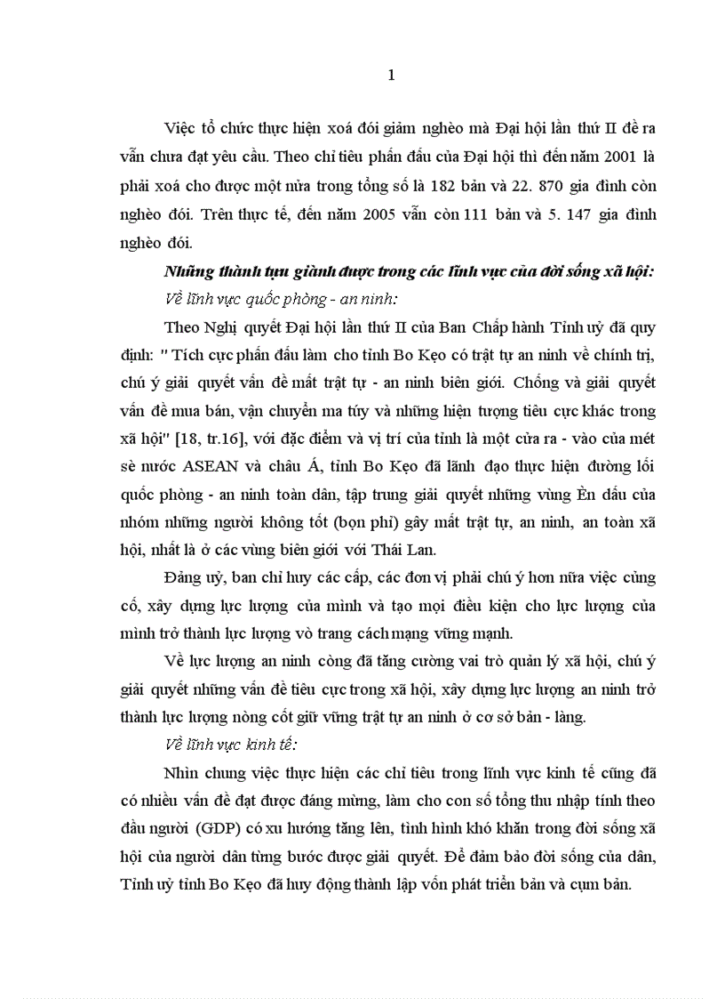 image for page Nghiên cứu về điểm nóng x hội và điểm nóng chính trị x hội ở tỉnh Bo Kẹo nước Cộng hoà Dân chủ nhân dân Lào