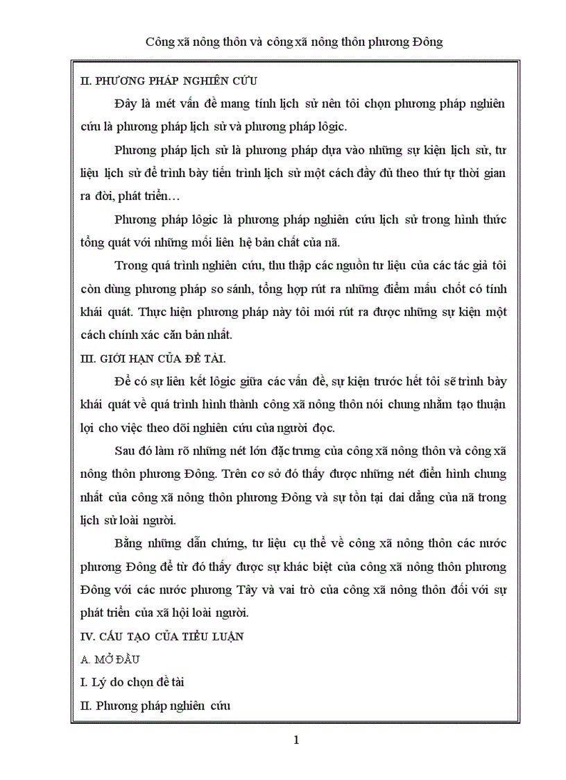 image for page Công xã nông thôn và công xã nông thôn phương Đông