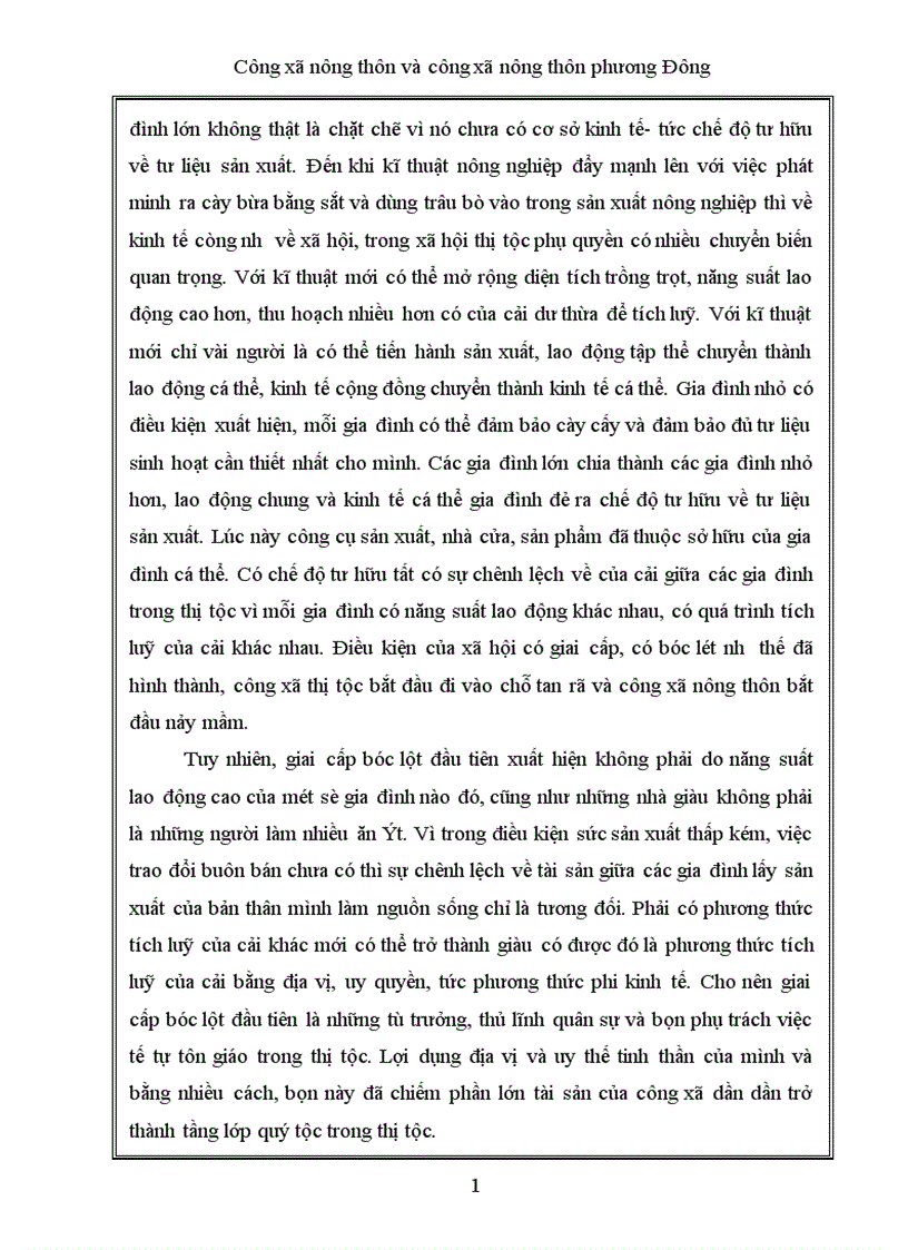 image for page Công xã nông thôn và công xã nông thôn phương Đông