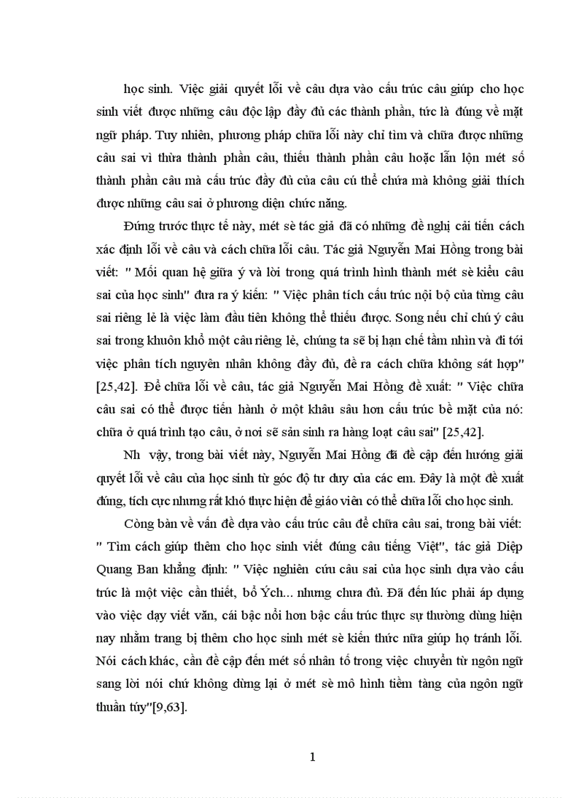image for page Các loại lỗi về câu trong bài làm văn của học sinh THCS Yên Bái nguyên nhân và cách chữa