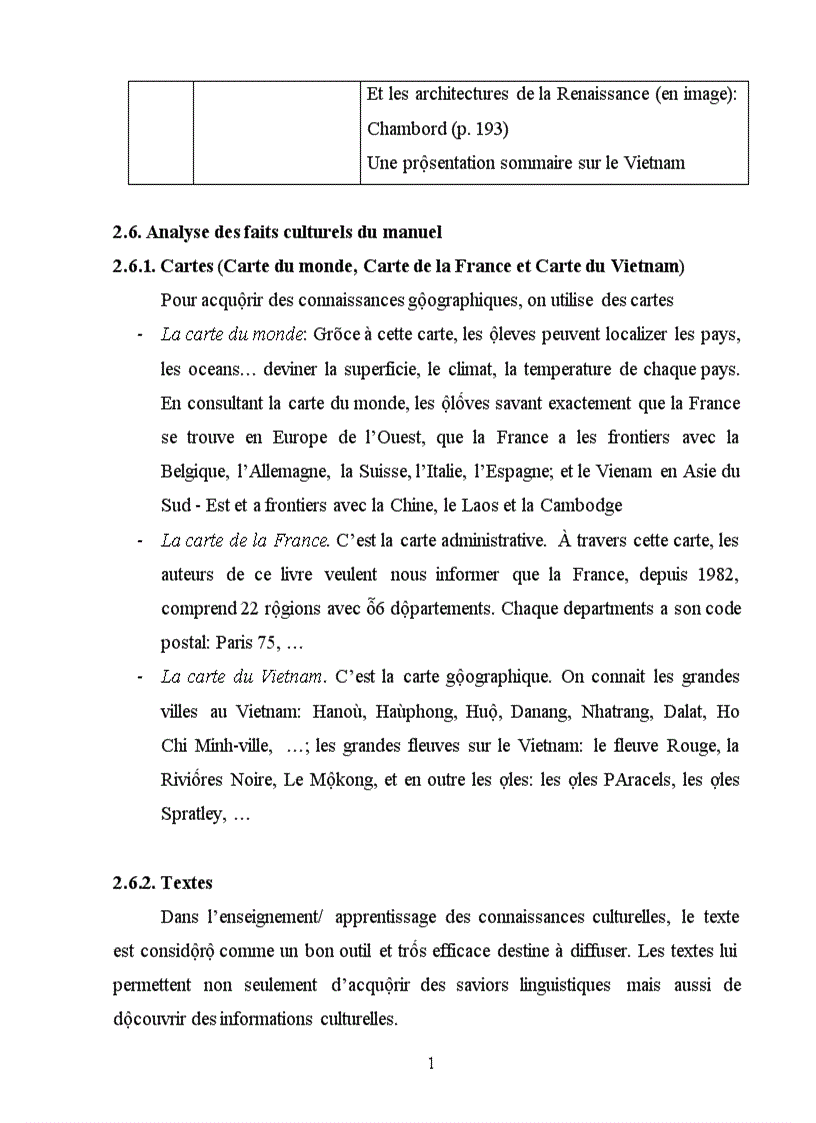 image for page ANALYSE DES FAITS CULTURELS DANS LE MANUEL TIENG PHAP 10