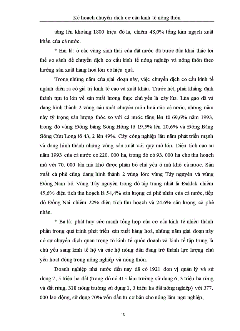 image for page Kế hoạch chuyển dịch cơ cấu kinh tế nông thôn