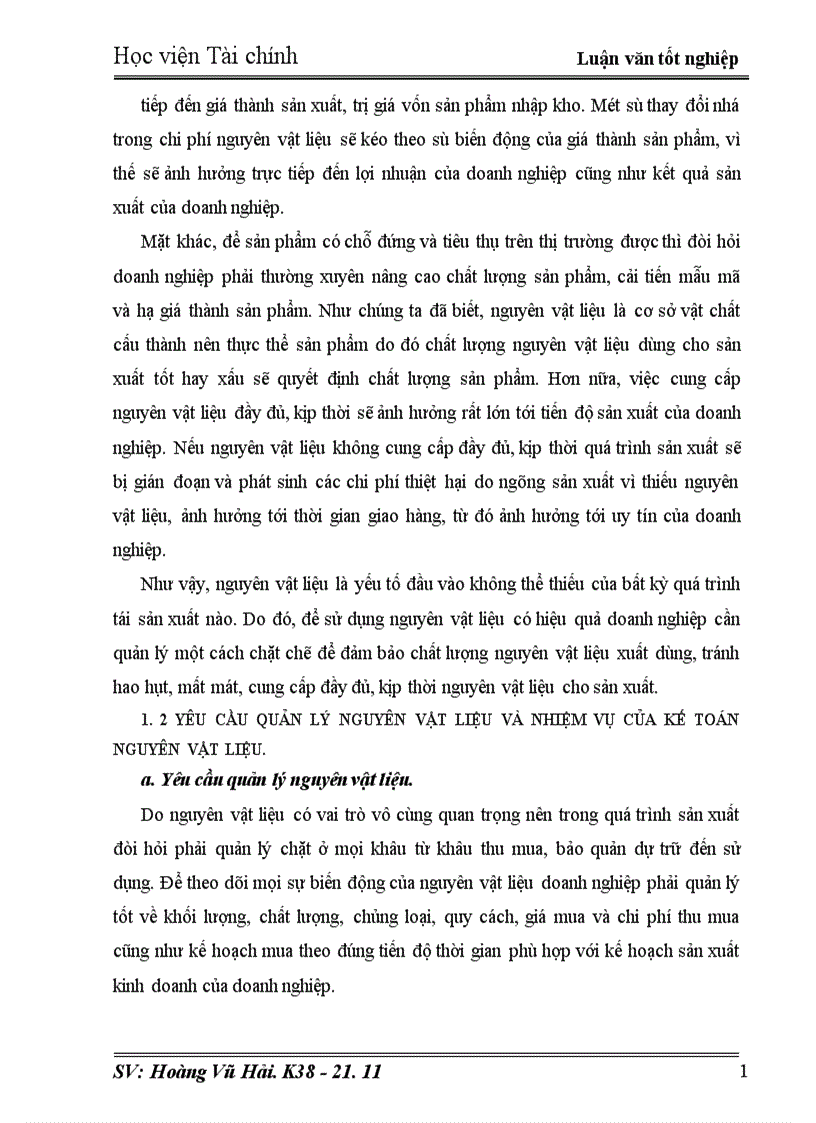 image for page Tổ chức công tác kế toán nguyên vật liệu và phân tích tình hình quản lý nguyên vật liệu ở công ty Giầy Thụy Khuê