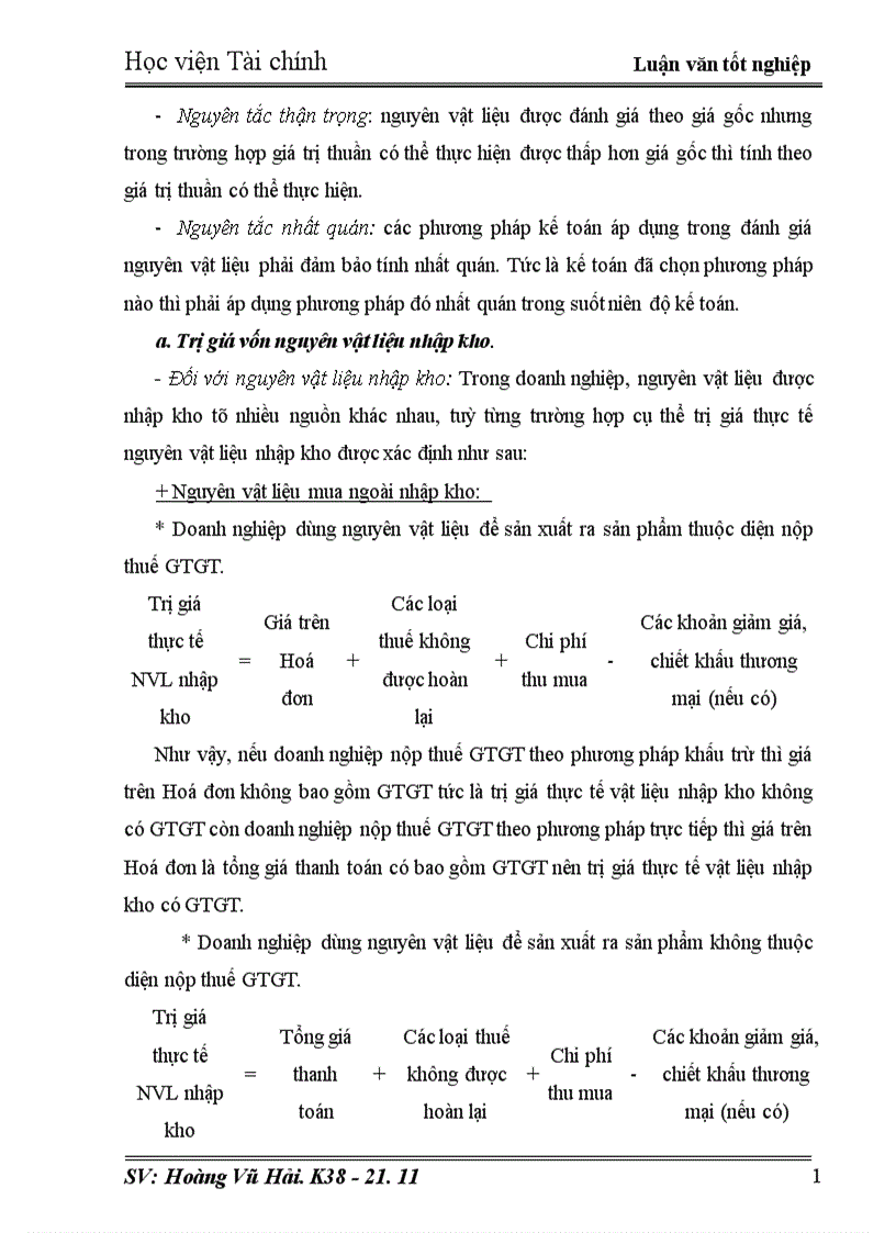 image for page Tổ chức công tác kế toán nguyên vật liệu và phân tích tình hình quản lý nguyên vật liệu ở công ty Giầy Thụy Khuê