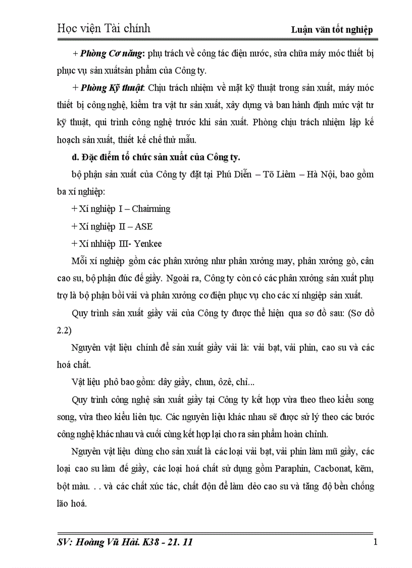 image for page Tổ chức công tác kế toán nguyên vật liệu và phân tích tình hình quản lý nguyên vật liệu ở công ty Giầy Thụy Khuê