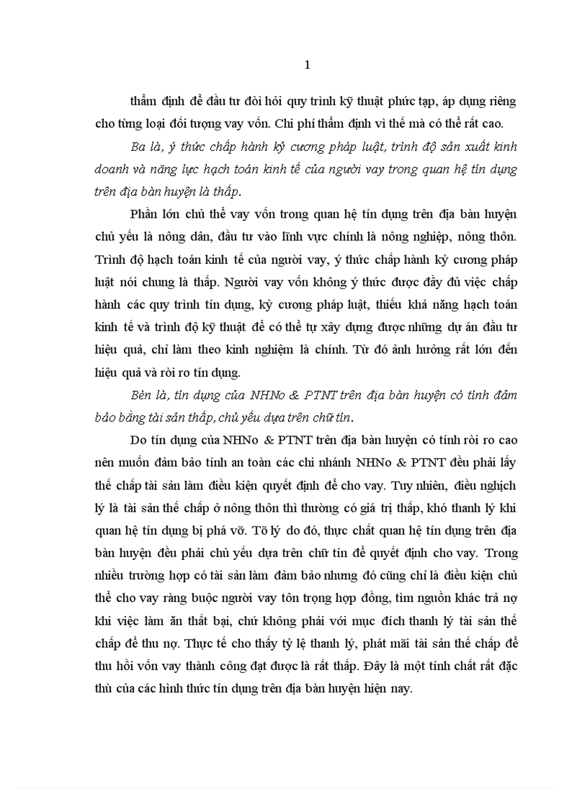 image for page Tín dụng của Ngân hàng Nông nghiệp và phát triển nông thôn đối với phát triển kinh tế xã hội ở Đại Lộc Quảng Nam 1