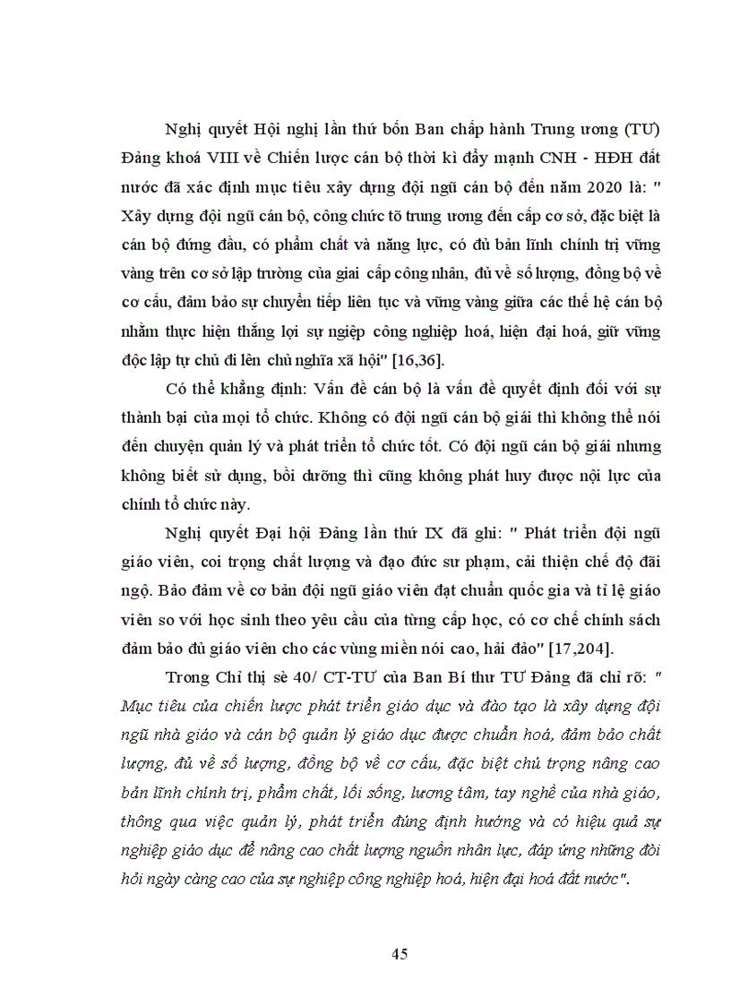 image for page Giải pháp tăng cường quản lý phát triển đội ngũ giáo viên trường trung học phổ thông thị xã Bảo Lộc tỉnh Lâm Đồng