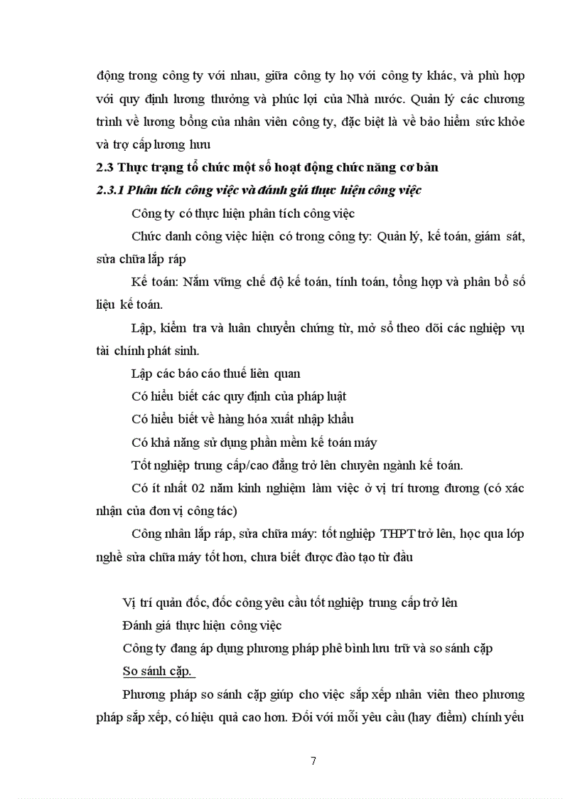 image for page Thực trạng nguồn nhân lực và tổ chức công tác quản trị nhân lực