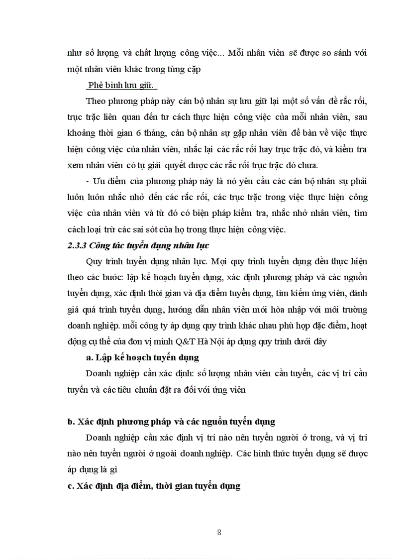 image for page Thực trạng nguồn nhân lực và tổ chức công tác quản trị nhân lực
