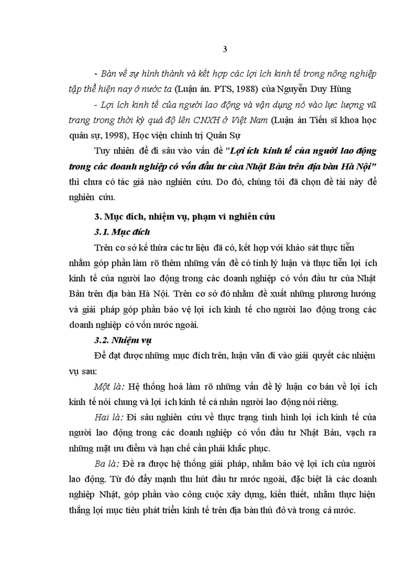 image for page Lợi ích kinh tế của người lao động trong các doanh nghiệp có vốn đầu tư của Nhật Bản trên địa bàn Hà Nội