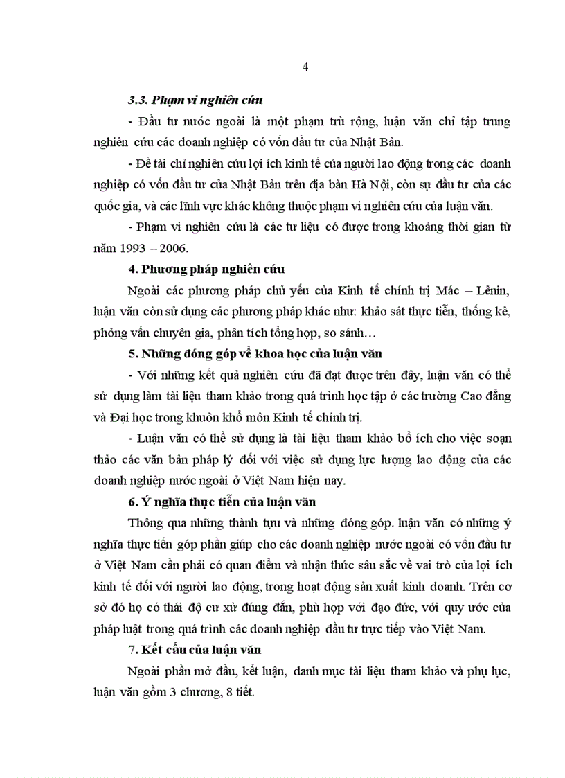 image for page Lợi ích kinh tế của người lao động trong các doanh nghiệp có vốn đầu tư của Nhật Bản trên địa bàn Hà Nội