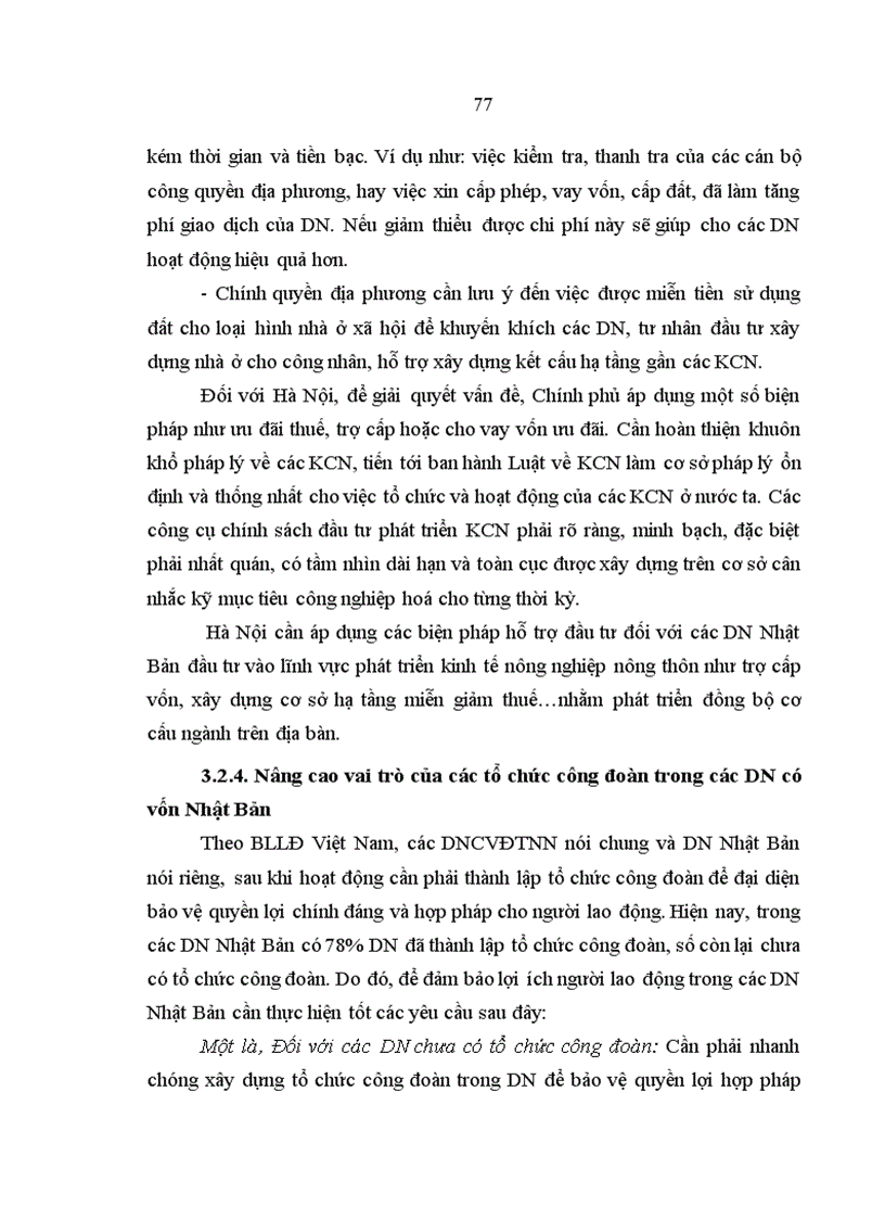 image for page Lợi ích kinh tế của người lao động trong các doanh nghiệp có vốn đầu tư của Nhật Bản trên địa bàn Hà Nội