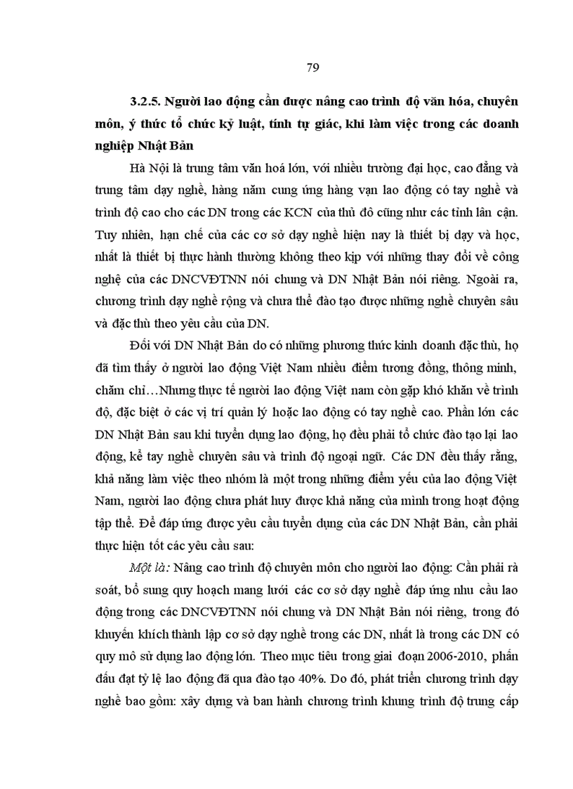 image for page Lợi ích kinh tế của người lao động trong các doanh nghiệp có vốn đầu tư của Nhật Bản trên địa bàn Hà Nội