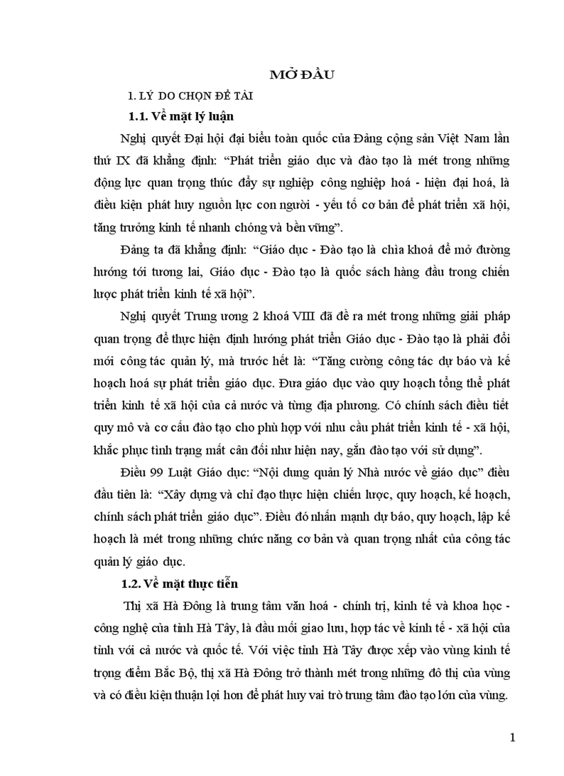 image for page Quy hoạch mạng lưới trường học ngành Giáo dục thị xã Hà Đông tỉnh Hà Tây đến năm 2020 1