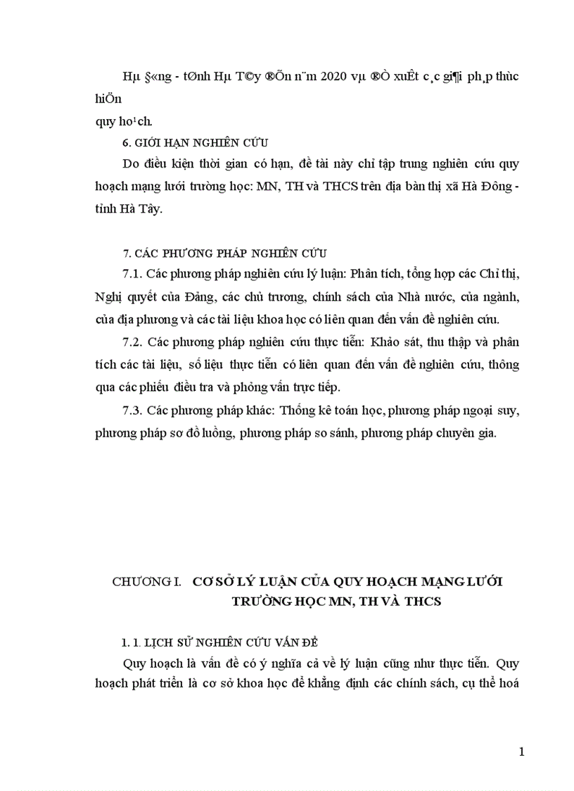 image for page Quy hoạch mạng lưới trường học ngành Giáo dục thị xã Hà Đông tỉnh Hà Tây đến năm 2020 1
