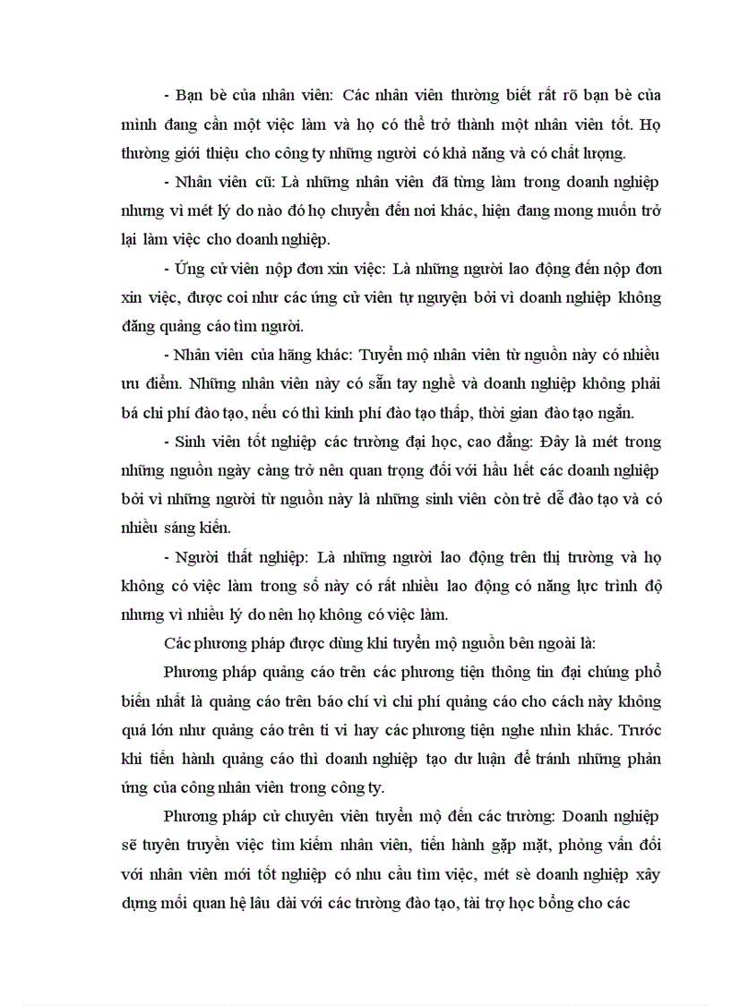 image for page Tuyển dụng là hoạt động then chốt của quản trị nhân lực trong mọi tổ chức 1