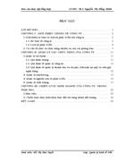 Quản lý các chức năng của công ty