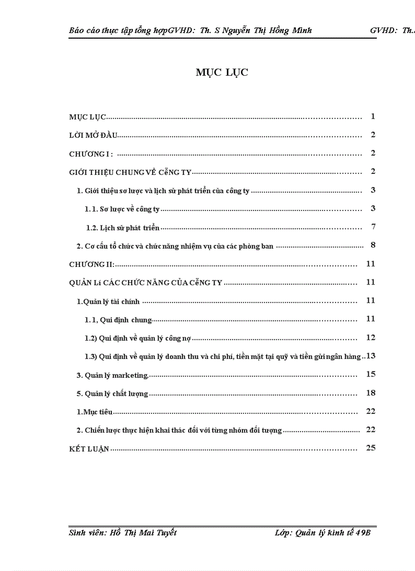 image for page Quản lý các chức năng của công ty