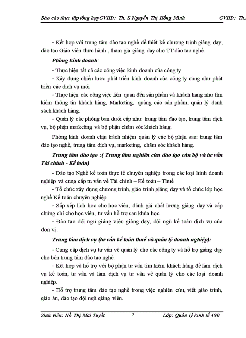 image for page Quản lý các chức năng của công ty