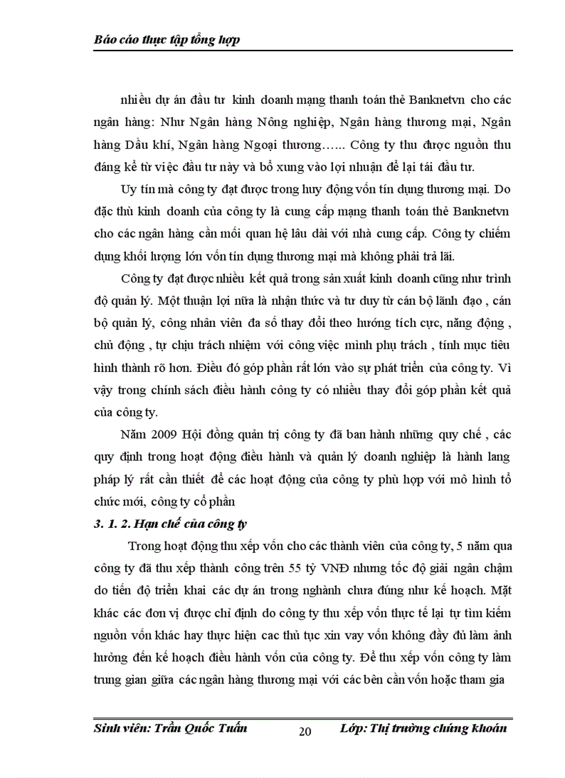 image for page tình hình hoạt động sản xuất kinh doanh của công ty cổ phần chuyển mạch tài chính quốc gia việt nam