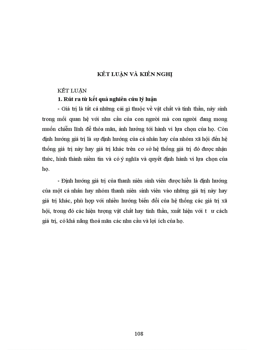 image for page Định hướng giá trị của thanh niên sinh viên giai đoạn hiện nay