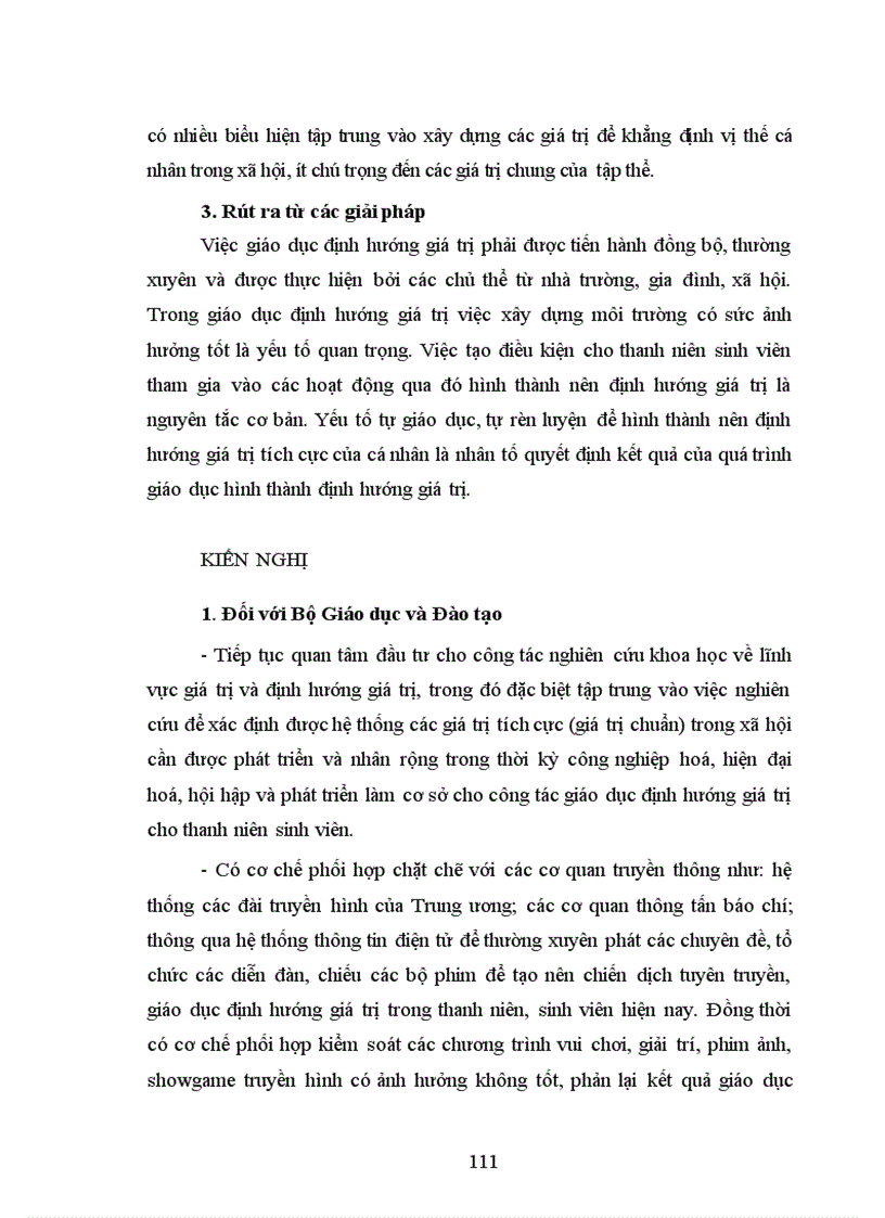 image for page Định hướng giá trị của thanh niên sinh viên giai đoạn hiện nay
