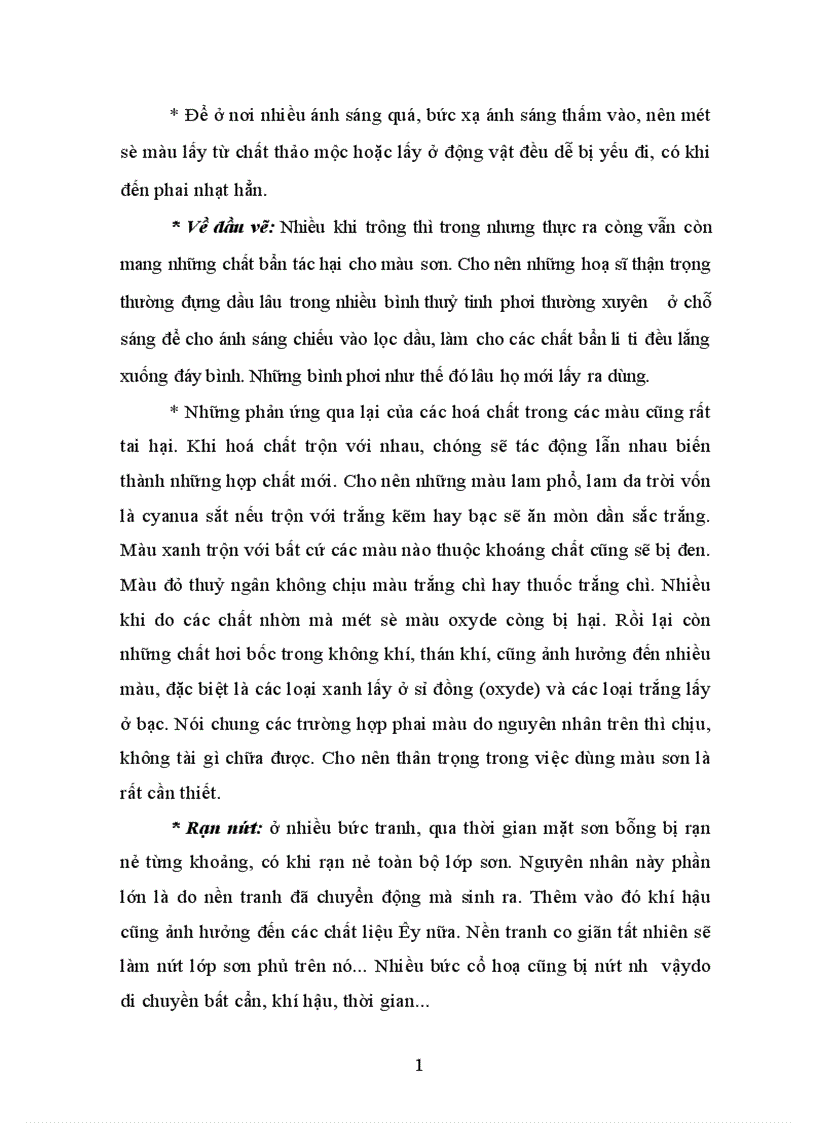 image for page Những thành tựu của chất liệu sơn dầu