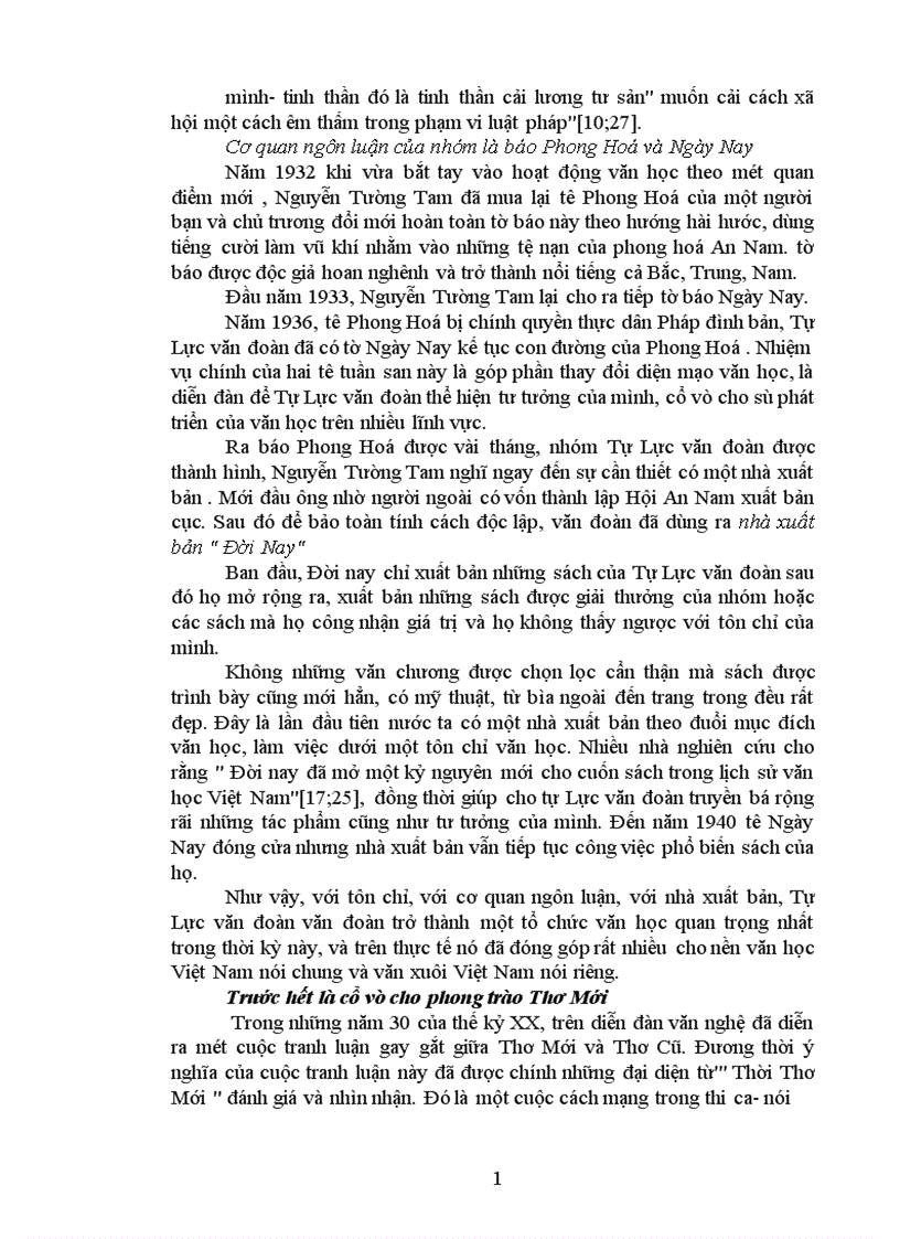 image for page vai trò của Tự Lực văn đoàn trong quá trình tiếp xúc văn hoá Đông Tây