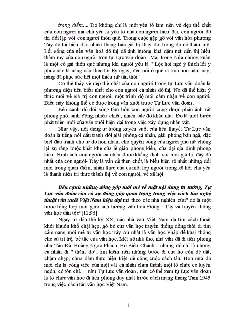 image for page vai trò của Tự Lực văn đoàn trong quá trình tiếp xúc văn hoá Đông Tây