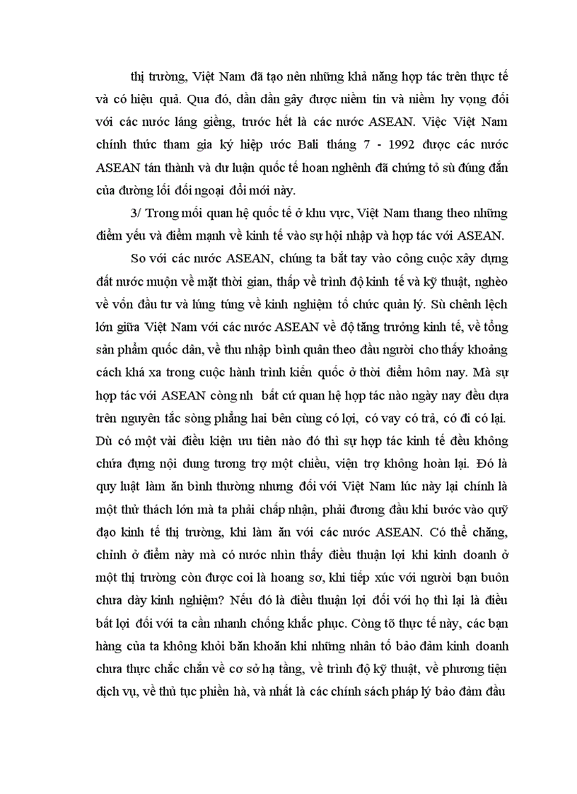 image for page Việt NAM trong sự hội nhập với asean