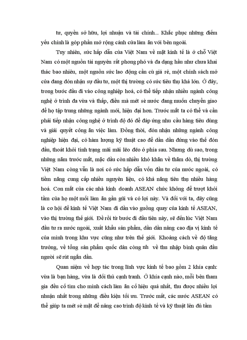 image for page Việt NAM trong sự hội nhập với asean