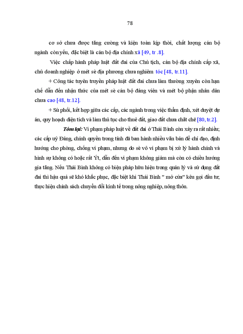 image for page Vi phạm hành chính về đất đai ở Thái Bình thực trạng và giải pháp khắc phục