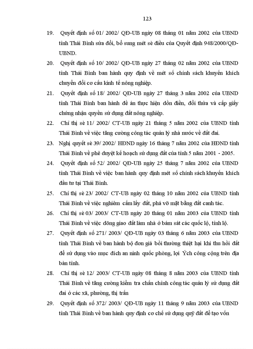 image for page Vi phạm hành chính về đất đai ở Thái Bình thực trạng và giải pháp khắc phục