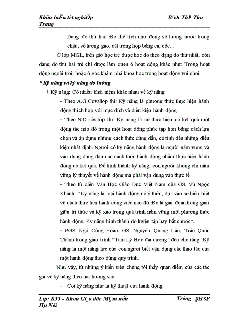 image for page Một số biện pháp hình thành kỹ năng đo lường cho trẻ 5 6 tuổi