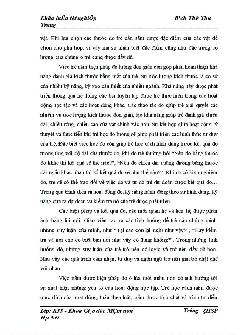 image for page Một số biện pháp hình thành kỹ năng đo lường cho trẻ 5 6 tuổi