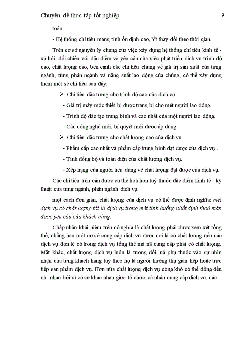 image for page Định hướng và các giải pháp chủ yếu phát triển một số dịch vụ theo hướng trình độ cao và nâng cao chất lượng dịch vụ ở Hà Nội thời gian tới