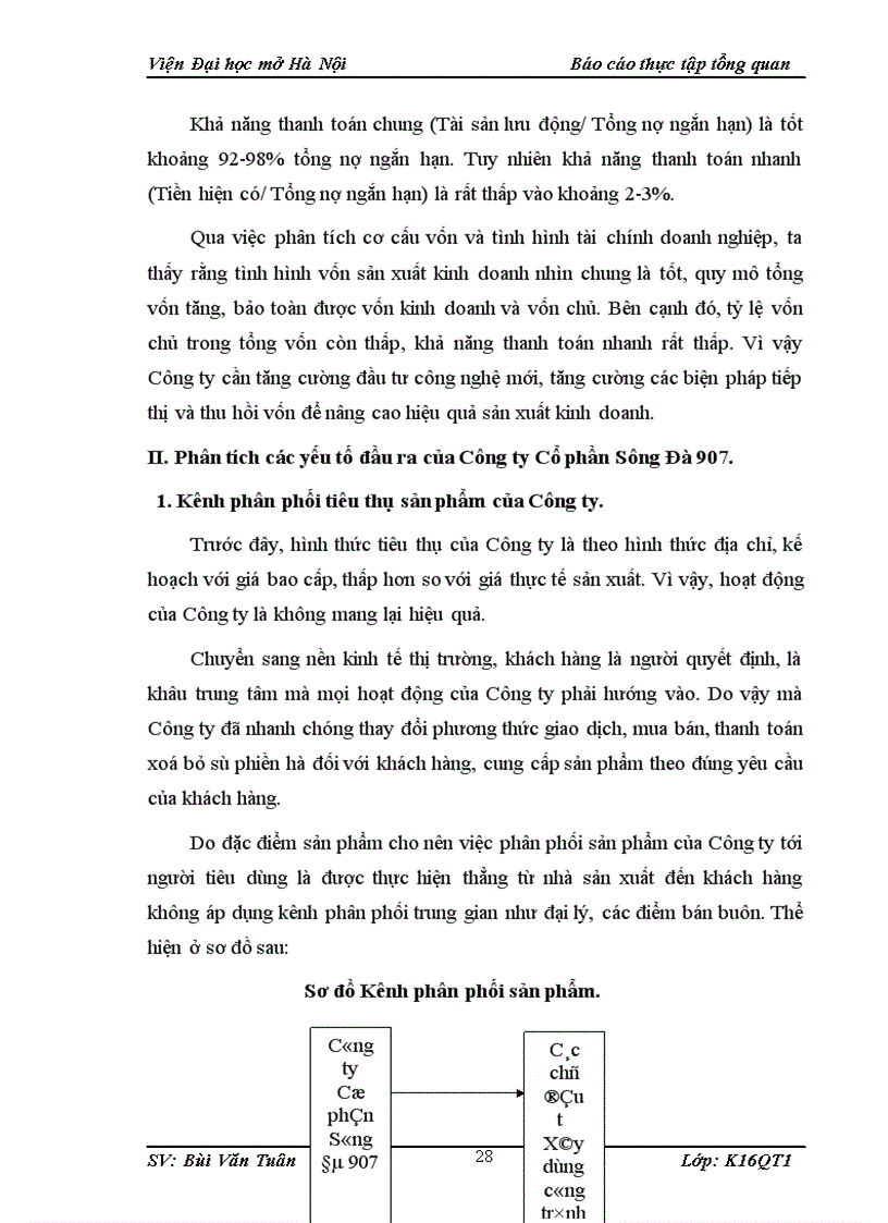 image for page Khái quát tình hình sản xuất kinh doanh của công ty Cổ phần Sông Đà 907 1