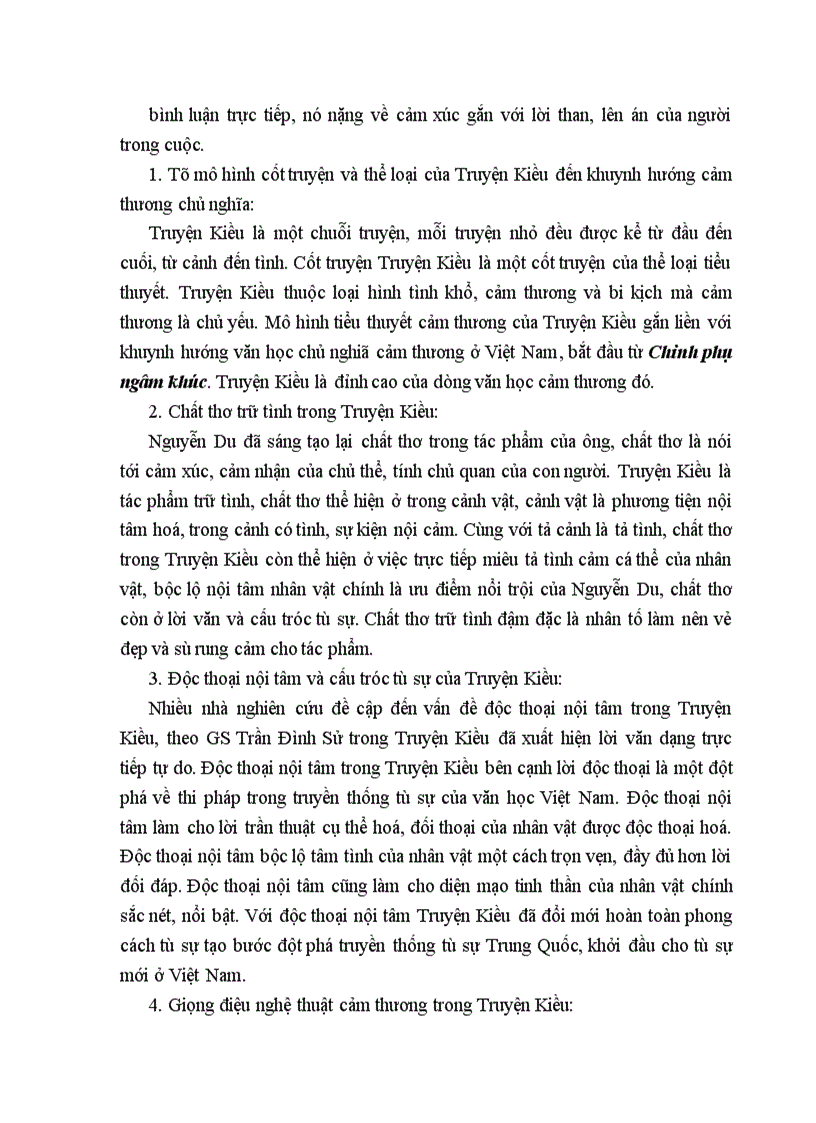 image for page Tóm tắt và viết thu hoạch về công trình Thi pháp Truyện Kiều của GS Trần Đình Sử