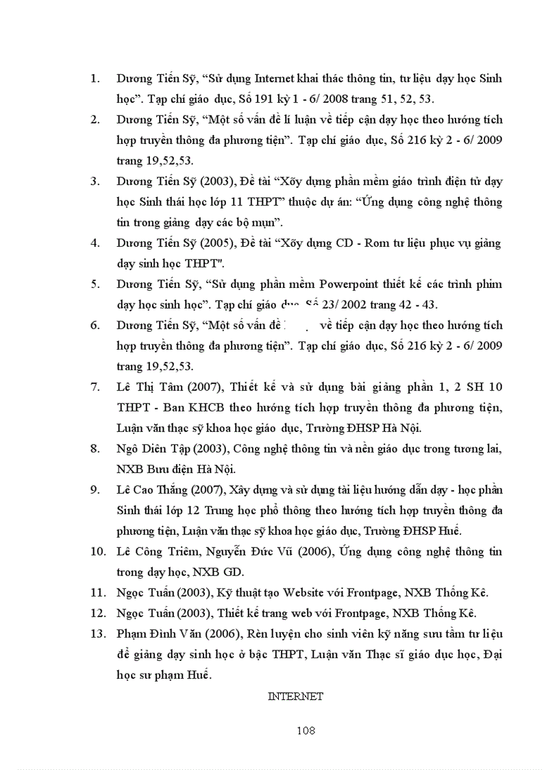 image for page Xây dựng và sử dụng bài giảng điện tử chương III IV V phần Di truyền học Sinh học lớp 12 theo hướng tích hợp truyền thông đa phương tiện 1