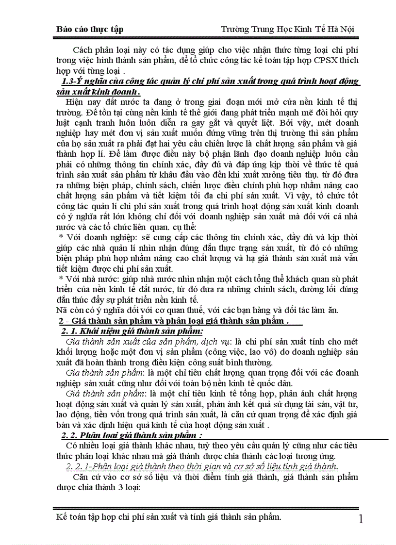 image for page Kế toán chi phí sản xuất và tính giá thành sản phẩm tại xí nghiệp X18 1