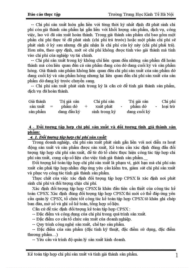 image for page Kế toán chi phí sản xuất và tính giá thành sản phẩm tại xí nghiệp X18 1