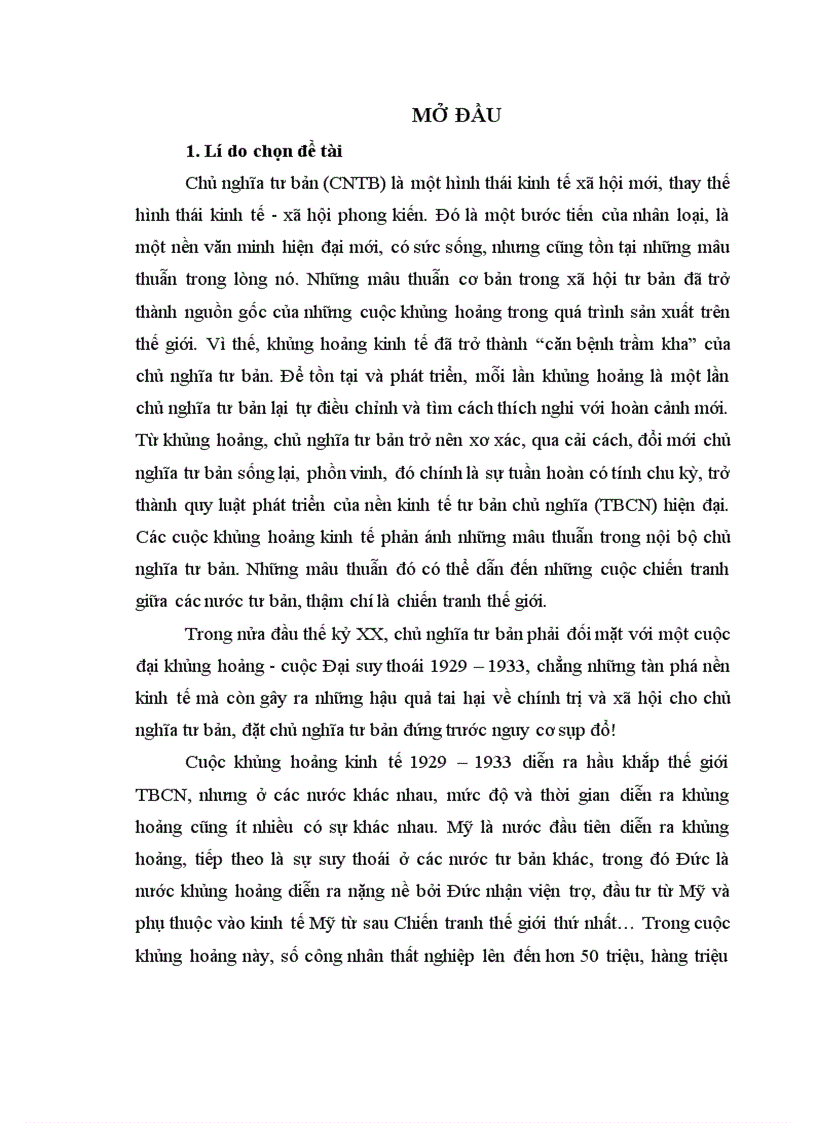 image for page Chính sách mới New deal của Franklin D Roosevelt