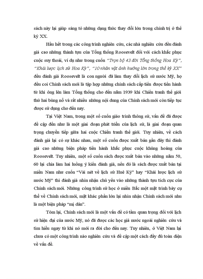 image for page Chính sách mới New deal của Franklin D Roosevelt