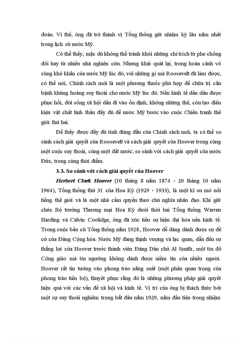 image for page Chính sách mới New deal của Franklin D Roosevelt